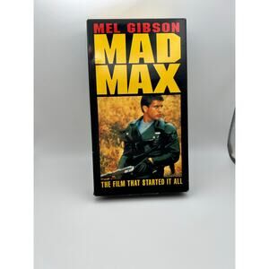 Goodtimes Home Video Mad Max VHS Tape